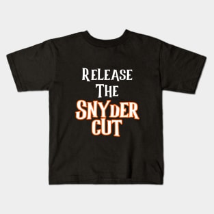 Release The Snyder Cut Kids T-Shirt